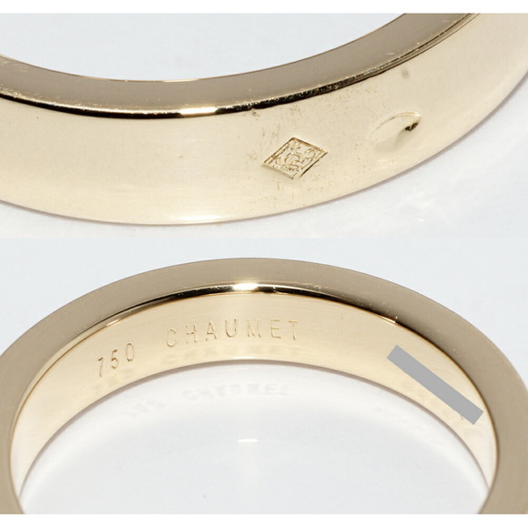 Chaumet Chaumet K18YG Ring 9.5 Real Evidence Metal Ring - Picture 4 of 5